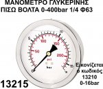 M    1/4 63 0-400bar