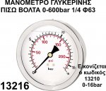 M    1/4 63 0-600bar