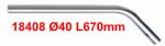    D40, L670mm     
